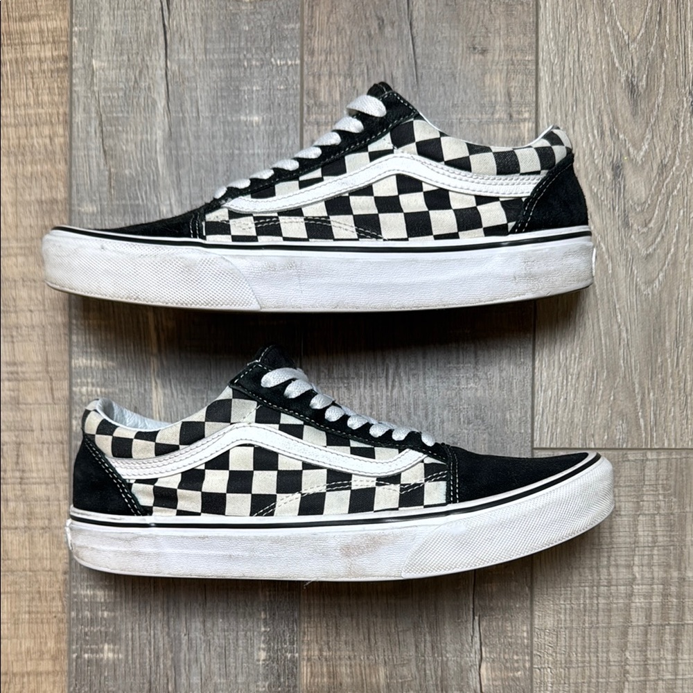 Men’s Vans Checkerboard Sneakers